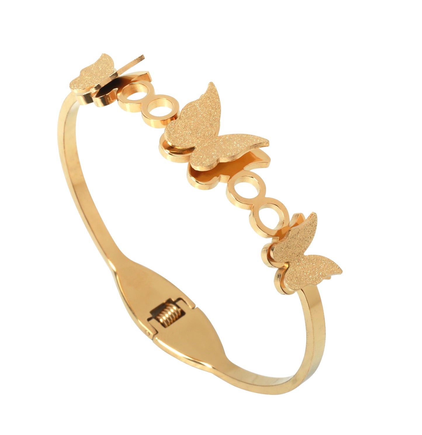 Butterfly Shaped Gold Bracelet