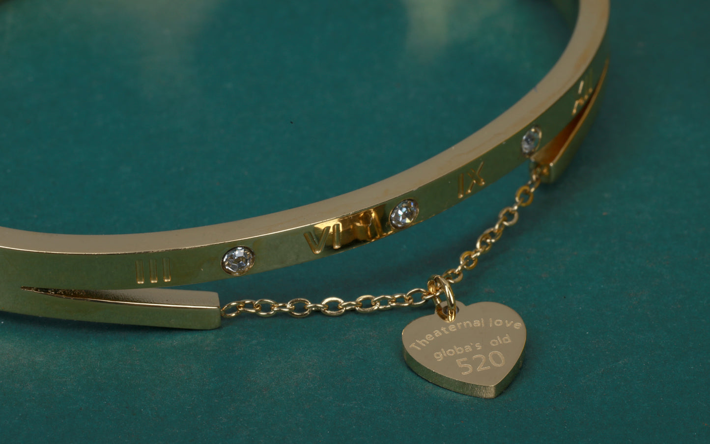 Heart Charm Bracelet
