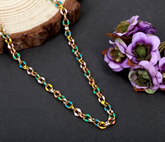 Multi Golden Necklace
